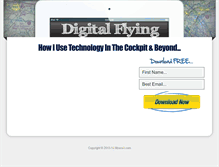 Tablet Screenshot of digitalflying.com